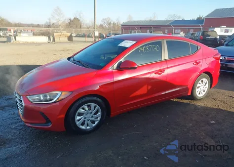 2017 Hyundai Elantra Se z USA, uszkodzony, nr VIN 5NPD74LF9HH067666